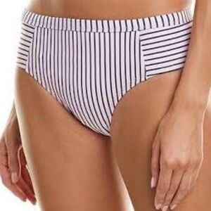 NWT Splendid thin blue stripe high waist bottom